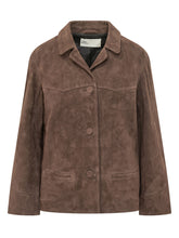 TORY BURCH - Blazer con Colletto e Tasche a Filetto - Marrone - LIDIASHOPPING® - Official Website