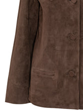 TORY BURCH - Blazer con Colletto e Tasche a Filetto - Marrone - LIDIASHOPPING® - Official Website