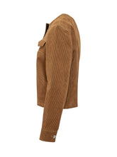 TORY BURCH - Cropped Jacket with Chest Pockets - Brown - LIDIASHOPPING® - Official Website