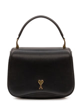 AMI ALEXANDRE MATTIUSSI - Borsa Paris Paris con Manico Superiore - Nero - LIDIASHOPPING® - Official Website