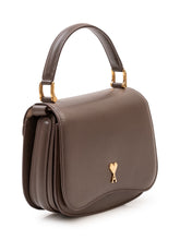 AMI ALEXANDRE MATTIUSSI - Borsa Paris con Manico Superiore - Marrone - LIDIASHOPPING® - Official Website