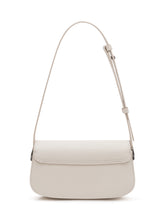 AMI ALEXANDRE MATTIUSSI - Borsa Paris con Motivo Goffrato - Bianco - LIDIASHOPPING® - Official Website