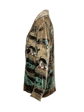 PIERRE LOUIS MASCIA - Giacca Kanpur con Stampa Botanica - Verde - LIDIASHOPPING® - Official Website
