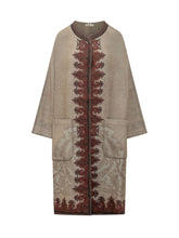 PIERRE LOUIS MASCIA - Pancake Long Kimono with Paisley Pattern - Multicolor - LIDIASHOPPING® - Official Website