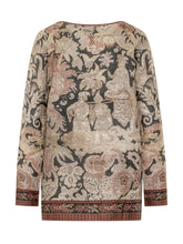 PIERRE LOUIS MASCIA - Aloe Top with Figurative Pattern - Multicolor - LIDIASHOPPING® - Official Website