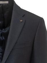 CORNELIANI CC COLLECTION - Blazer Monopetto con Tasche a Patta - Blu - LIDIASHOPPING® - Official Website