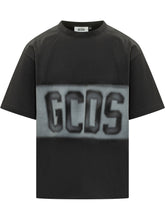 GCDS - T-shirt con Logo Effetto Spray -  - LIDIASHOPPING® - Official Website