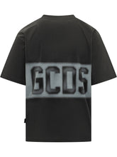 GCDS - T-shirt con Logo Effetto Spray -  - LIDIASHOPPING® - Official Website