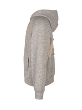 GCDS - Giacca con Cappuccio e Logo sul Petto - Grigio - LIDIASHOPPING® - Official Website