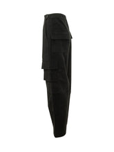 GCDS - Pantaloni Cargo con Tasche Applicate - Nero - LIDIASHOPPING® - Official Website
