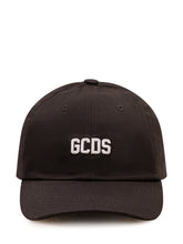 GCDS - Cappellino Baseball con Ricamo Logo Frontale - Nero - LIDIASHOPPING® - Official Website