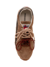 DSQUARED2 - Sneaker Bassa con Doppia Allacciatura - Marrone - LIDIASHOPPING® - Official Website
