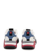 DSQUARED2 - Sneaker con Logo Laterale e Suola Sagomata - Bianco - LIDIASHOPPING® - Official Website