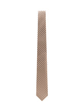 TOM FORD - Cravatta con Micro Pois - Beige - LIDIASHOPPING® - Official Website