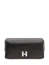 HOGAN - Borsa a Patta con Chiusura Frontale - Nero - LIDIASHOPPING® - Official Website