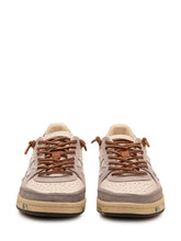 PREMIATA - Low Top Sneaker with Panels and Graphic Details - White - LIDIASHOPPING® - Official Website