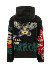 BARROW - Hooded Jacket with Graphics - Black - LIDIASHOPPING® - Official Website