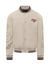 BARROW - Bomber con Ricami - Bianco - LIDIASHOPPING® - Official Website