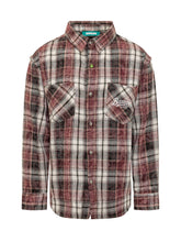 BARROW - Check Shirt with Patch Pockets - Red - LIDIASHOPPING® - Official Website