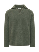 LANEUS - Polo Boxy a Maniche Lunghe - Verde - LIDIASHOPPING® - Official Website