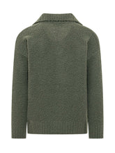 LANEUS - Polo Boxy a Maniche Lunghe - Verde - LIDIASHOPPING® - Official Website