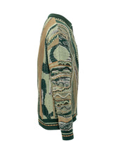 LANEUS - Camicia in Maglia con Motivo a Righe - Verde - LIDIASHOPPING® - Official Website