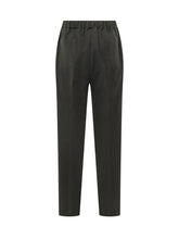 LANEUS - Tapered Trousers with Front Pleats - Black - LIDIASHOPPING® - Official Website