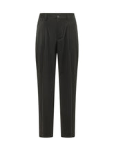 LANEUS - Pantaloni Ampi con Vita Elasticizzata - Nero - LIDIASHOPPING® - Official Website