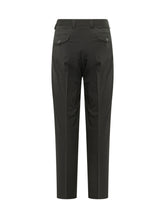 LANEUS - Pantaloni Ampi con Vita Elasticizzata - Nero - LIDIASHOPPING® - Official Website