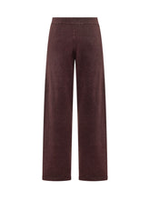 LANEUS - Pantaloni in Maglia a Gamba Ampia - Rosso - LIDIASHOPPING® - Official Website