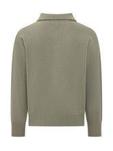 AMARANTO - Polo in Maglia con Tre Bottoni - Verde - LIDIASHOPPING® - Official Website