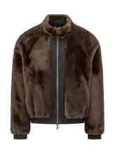 VALENTINI 1972 - Jacket with High Collar and Zip - Blue - LIDIASHOPPING® - Official Website