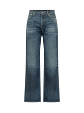 HAIKURE - Jeans Korea a Gamba Ampia - Blu - LIDIASHOPPING® - Official Website