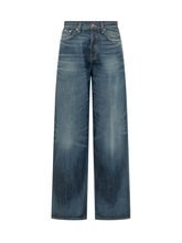 HAIKURE - Jeans Bethany a Gamba Ampia - Blu - LIDIASHOPPING® - Official Website