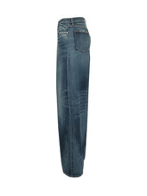 HAIKURE - Jeans Bethany a Gamba Ampia - Blu - LIDIASHOPPING® - Official Website