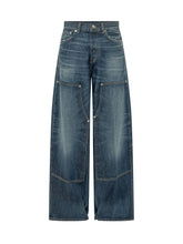 HAIKURE - Legacy Jeans with Front Panels - Blue - LIDIASHOPPING® - Official Website