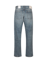 ICON DENIM - Jeans a Gamba Dritta con Lavaggio Sfumato - Blu - LIDIASHOPPING® - Official Website