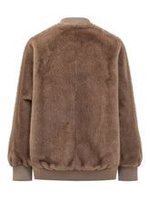 VALENTINI 1972 - Bomber con Zip e Tasca sulla Manica - Marrone - LIDIASHOPPING® - Official Website