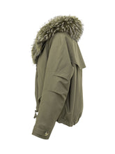 VALENTINI 1972 - Jacket with Wide Collar and Zip - Green - LIDIASHOPPING® - Official Website