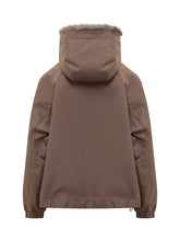 VALENTINI 1972 - Parka con Cappuccio e Tasche Applicate - Marrone - LIDIASHOPPING® - Official Website