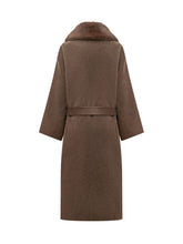 VALENTINI 1972 - Cappotto a Vestaglia con Cintura - Marrone - LIDIASHOPPING® - Official Website