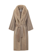 VALENTINI 1972 - Long Coat with Shawl Collar - Beige - LIDIASHOPPING® - Official Website