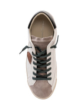 PHILIPPE MODEL - Prsx Low Sneakers with Panels - White - LIDIASHOPPING® - Official Website