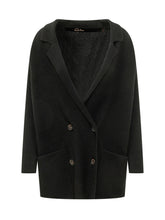 QUILISIA - Giacca Costa Oversize Doppiopetto - Nero - LIDIASHOPPING® - Official Website