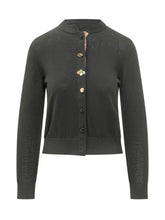 QUILISIA - Cardigan con Bottoni Decorativi - Nero - LIDIASHOPPING® - Official Website