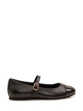 TWIN-SET - Ballerina Mary Jane con Cinturino - Nero - LIDIASHOPPING® - Official Website