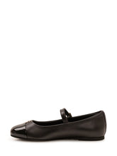 TWIN-SET - Ballerina Mary Jane con Cinturino - Nero - LIDIASHOPPING® - Official Website