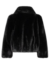 TWIN-SET - Giubbino Corto con Colletto Ampio - Nero - LIDIASHOPPING® - Official Website
