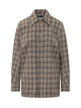 THE SEAFARER - Camicia Tara con Motivo Check - Marrone - LIDIASHOPPING® - Official Website
