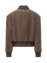 THE SEAFARER - Bomber Clara con Collo a Coste - Marrone - LIDIASHOPPING® - Official Website